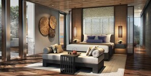 Premium bedding, down comforters, free minibar, in-room safe - Jinshuo Holiday Hotel (Mianyang)