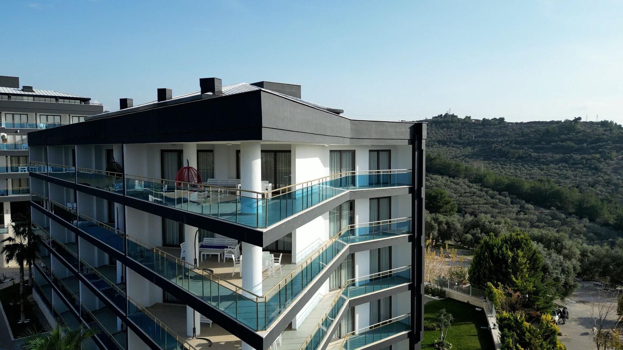 Udsigt fra overnatningsstedet