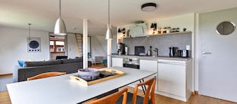 Apartamento 'Stille Des Nordens' con terraza compartida, jardín compartido y Wi-Fi