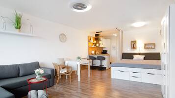 1 sovrum, gratis wi-fi och sängkläder