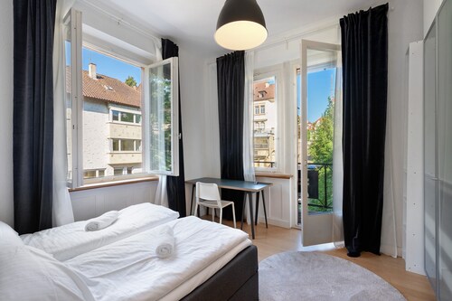 Appartement 'Die Bleichstraße' avec balcon et Wi-Fi