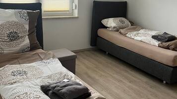 2 Schlafzimmer, kostenloses WLAN, Bettwäsche