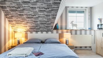 1 Schlafzimmer, kostenloses WLAN, Bettwäsche