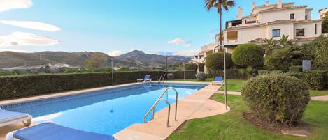 Indoor pool, a heated pool