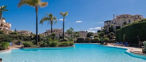 Indoor pool, a heated pool