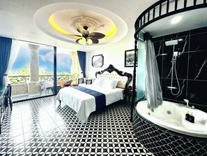 Habitación ejecutiva doble | Escritorio, sistema de insonorización, wifi gratis y ropa de cama