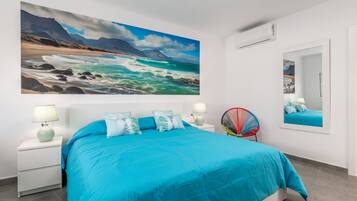 2 bedrooms, iron/ironing board, free WiFi, bed sheets