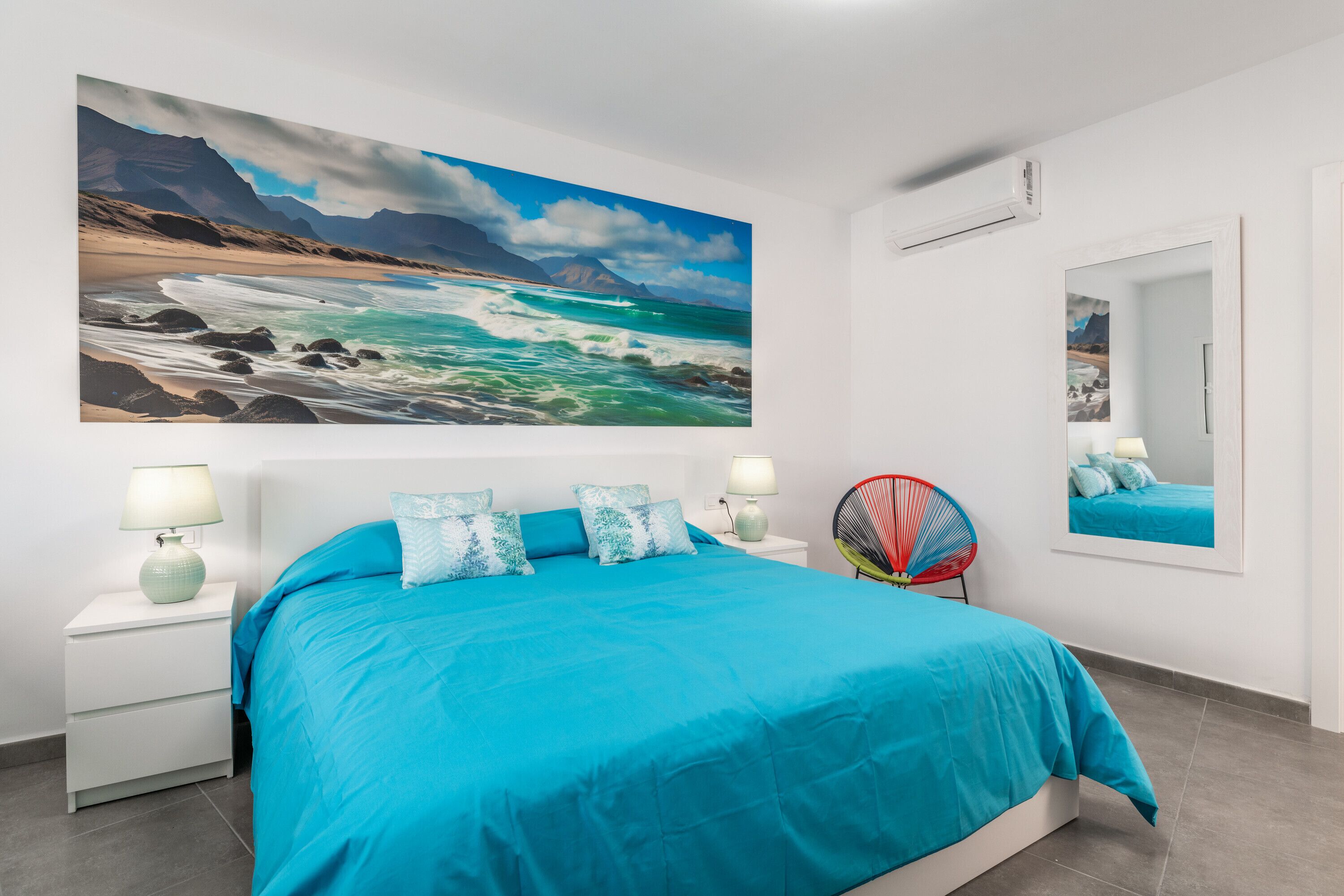 2 slaapkamers, een strijkplank/strijkijzer, gratis wifi, beddengoed