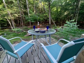 Outdoor dining - 1851 Church turned residence - Unique experience- New England charm (Bolton)
