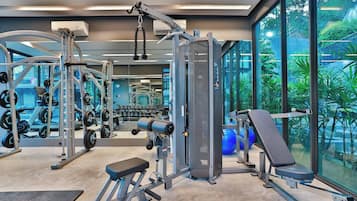 Apartamento, 1 quarto, acessível, sacada | Sala de fitness