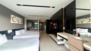 Studio, Multiple Bedrooms, Accessible, Balcony - 4605 Seaview Aparthotel 30m To Patong Beach (Patong)