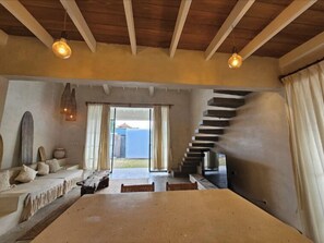 Villa, 1 Bedroom | Living area | Flat-screen TV