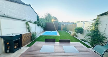 Tout Confort 4 Chambresjacuzzibarbecuejardin