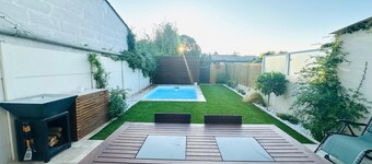 Tout Confort 4 Chambresjacuzzibarbecuejardin