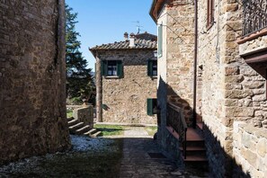 Fassade der Unterkunft