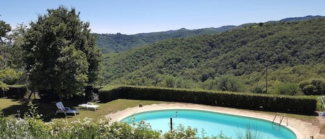 Seasonal outdoor pool