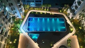 Apartemen Keluarga, 2 kamar tidur, dapur, menara | Teras/patio