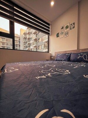 Family Apartment, 2 Bedrooms, Kitchen, Tower | 2 bedrooms, blackout curtains, iron/ironing board, free WiFi - Homestay Hue Oi (Hue)