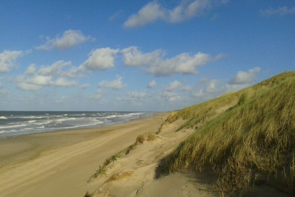 Aan het strand