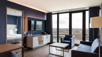 1 slaapkamer, hypoallergeen beddengoed, een minibar, geluiddichte muren