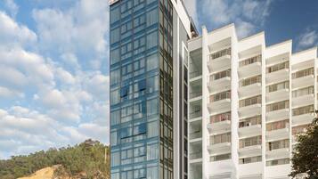 Voorkant van accommodatie