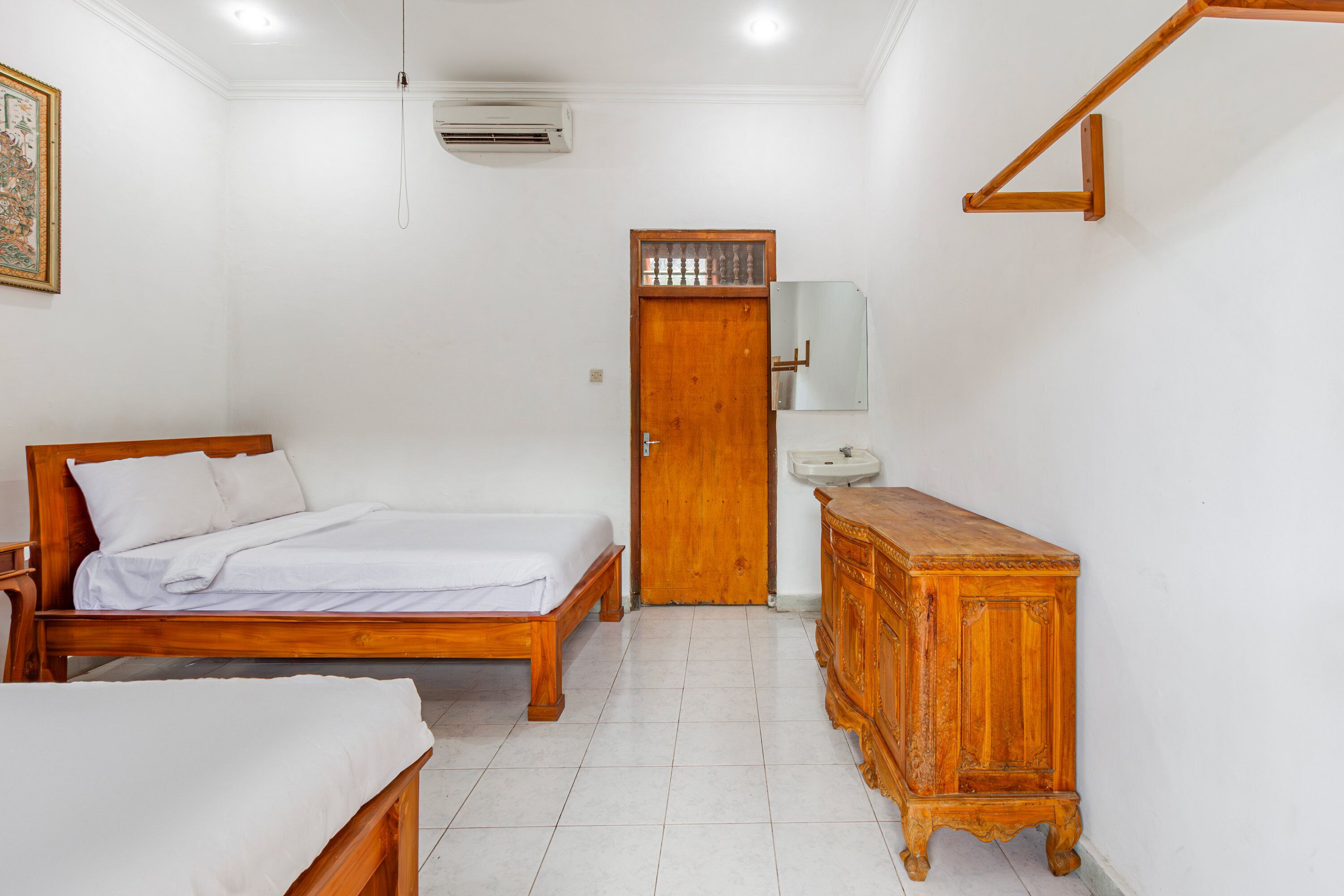 Chambre Deluxe avec lits jumeaux | Literie fournie