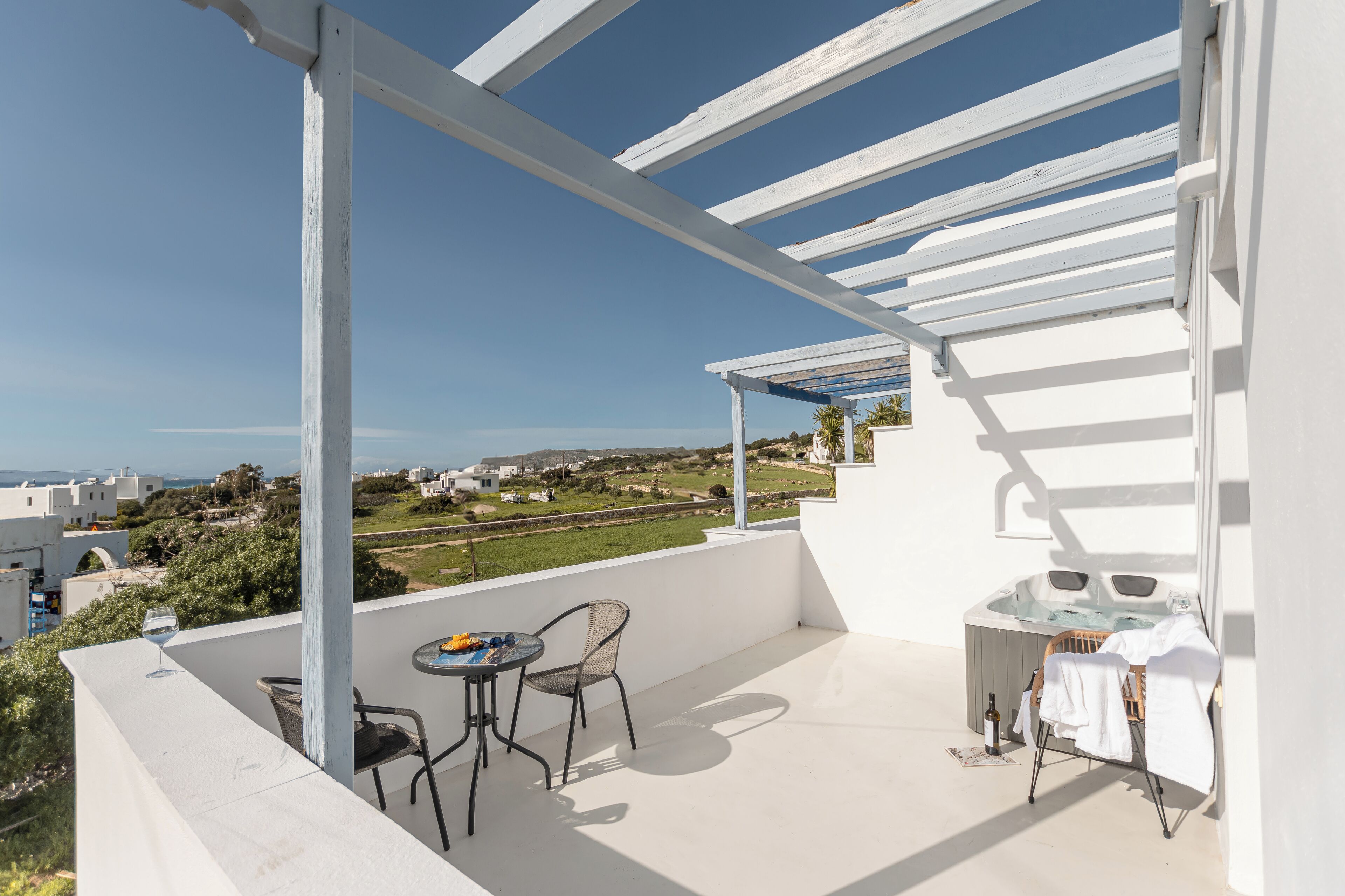 Suite, Sea View (Hot Tub and Balcony) | Terrace/patio
