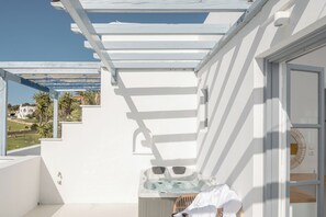 Suite, vistes al mar (Hot Tub and Balcony) | Banyera d'hidromassatge