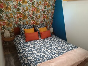 1 室のベッドルーム、アイロン / アイロン台、WiFi、ベッドシーツ