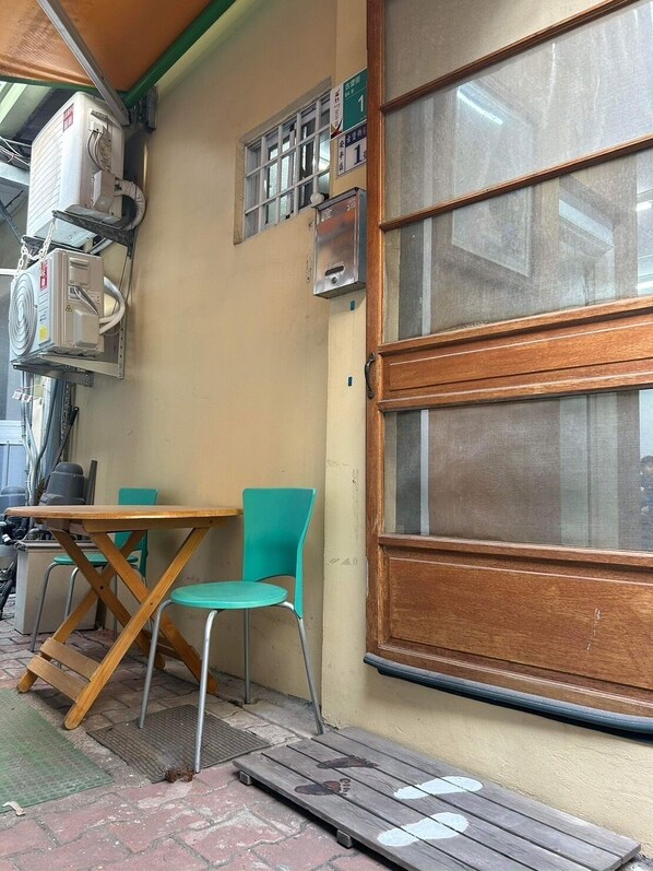 Restaurante al aire libre
