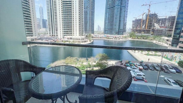 Classic Studio, Balcony, City View | Balcony - Yogi - Chic Studio with City Views in Goldcrest Views (Dubai)