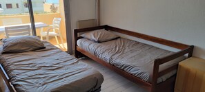 1 Schlafzimmer, Bügeleisen/Bügelbrett, Bettwäsche