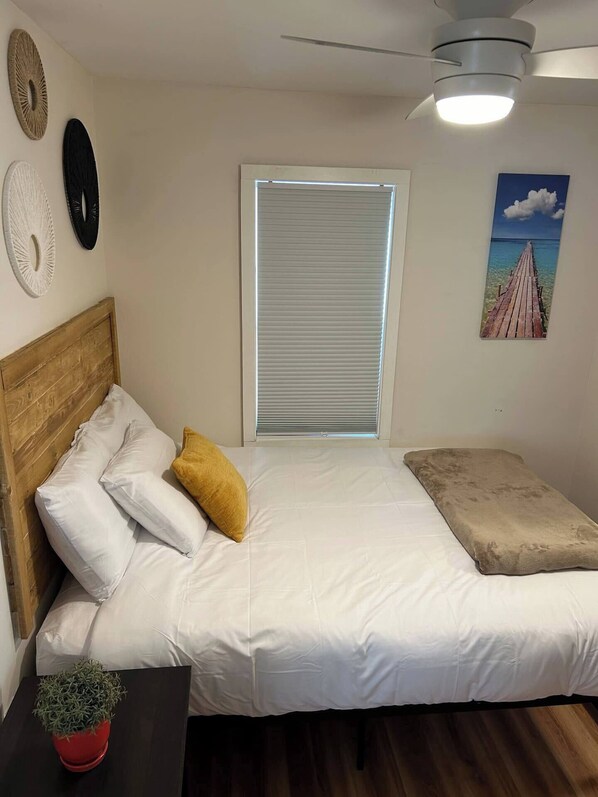 1 chambre, accès au Wi-Fi (inclus), literie fournie