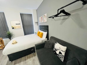 Estúdio | Wi-Fi de cortesia, roupa de cama