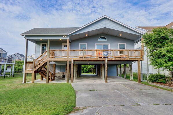 Exterior - Seaing is Believing | Surf City, NC | 4 Bedrooms | Short Walk to Beach (Surf City)