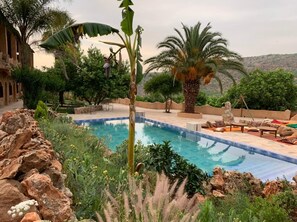 Seasonal outdoor pool