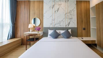 Superior Double Room | Premium bedding, individually furnished, desk, blackout curtains