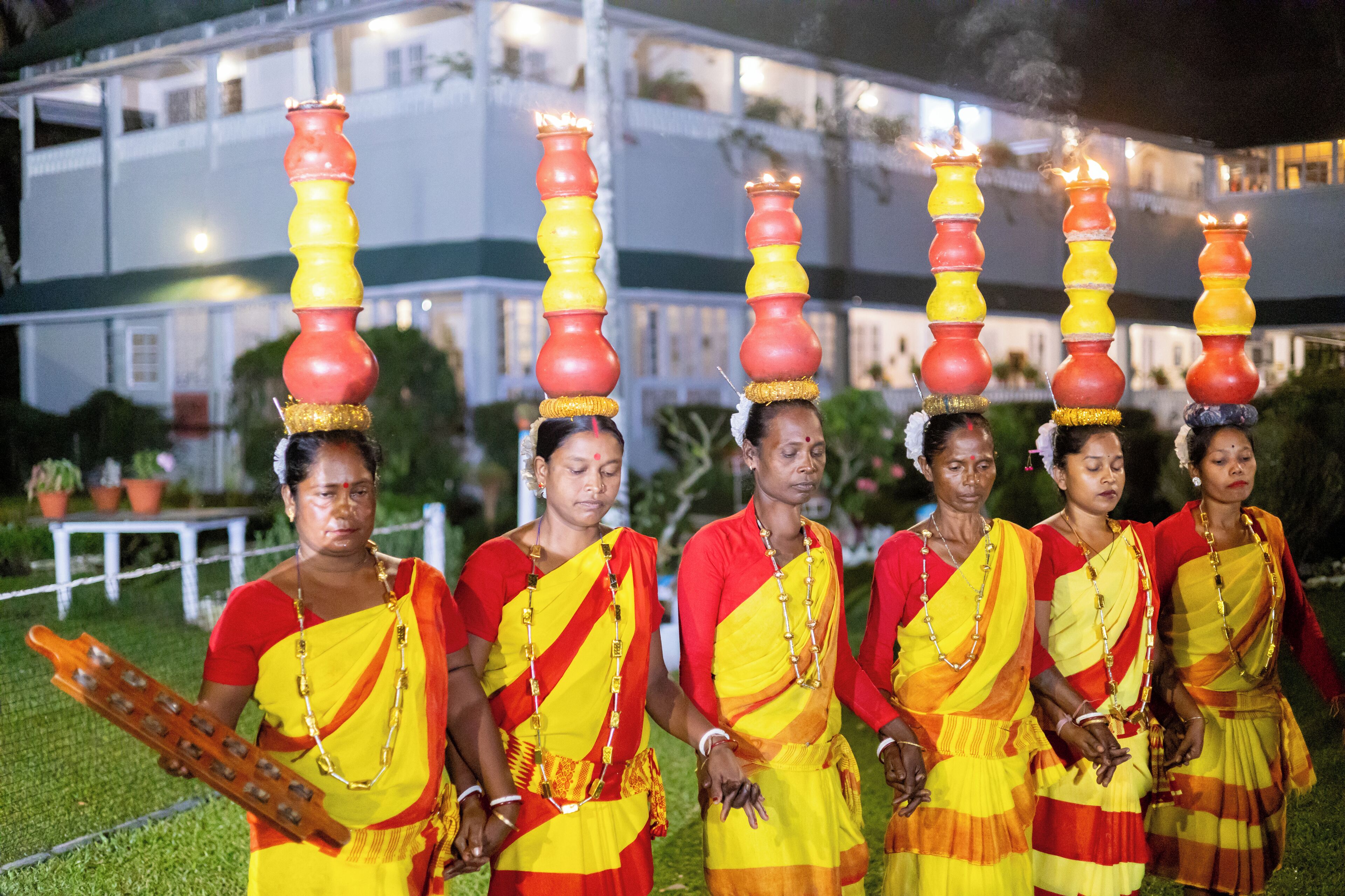 Front of property – evening/night