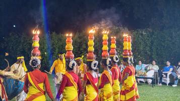 Front of property – evening/night