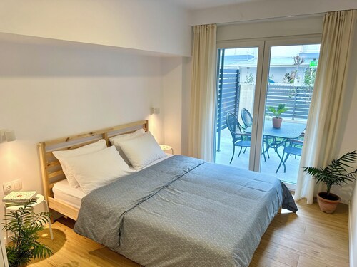 Modern Seaside Home with Private Patio + Parking - Blue Zone Homes