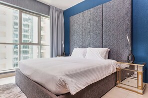 Comfort Apartment | 2 bedrooms, iron/ironing board, free WiFi - Bellavista-Plush-2BR w/ Maids Room-Blvd Central (Dubai)