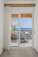 家庭公寓, 阳台, 海景 | 高档床上用品、羽绒被、Select Comfort 床、客房内保险箱