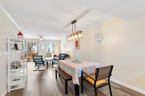 Signature Condo, 2 Bedrooms, Balcony, Pool View | In-room dining - The Sands Condos (Gulf Shores)