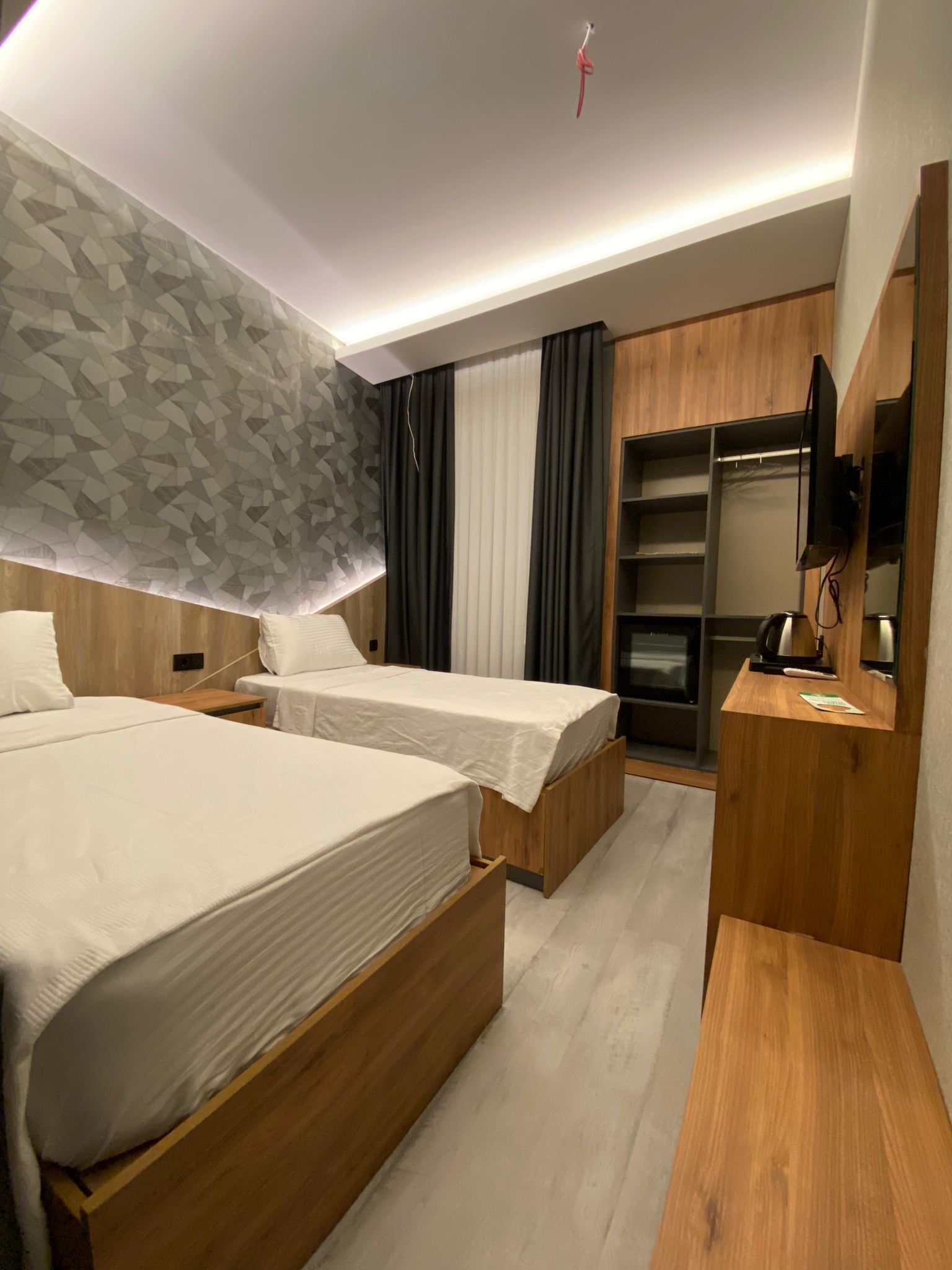 Draps italiens Frette, literie de qualité supérieure, rideaux occultants