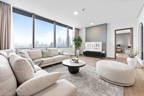 Lyxlägenhet | Vardagsrum