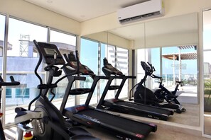 Fitness facility - Unit 408 - Indulge in a relaxing stay at this breathtaking unit of Cartagena
(Cartagena de Indias)