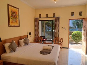 Bureau, chambres insonorisées, Wi-Fi gratuit