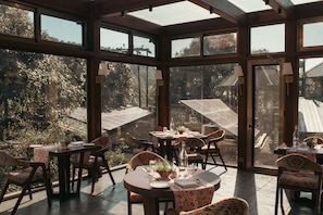 Restaurant - Brij Atmanya, Bhowali | A Luxury Mountain Escape (Nainital)