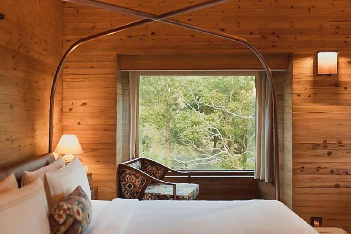 Literie de qualité supérieure, couette en duvet d'oie, minibar