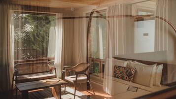 Premium bedding, down duvets, memory-foam beds, minibar